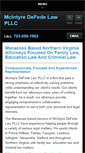 Mobile Screenshot of mcintyredefedelaw.com